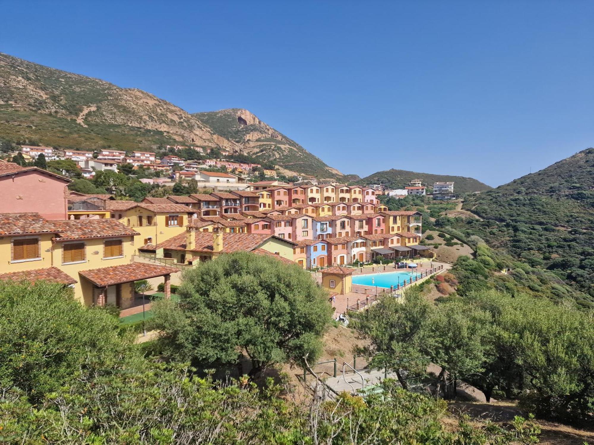 La Perla E Le Conchiglie Tanca Piras Vista Mare Villa Nebida Exterior photo